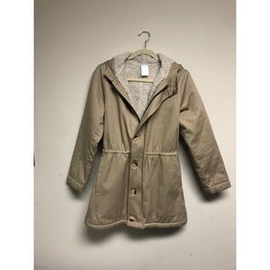 American Apparel Tan Anorak Jacket